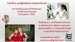 Сводки цифрового карантина 28 April, 2020