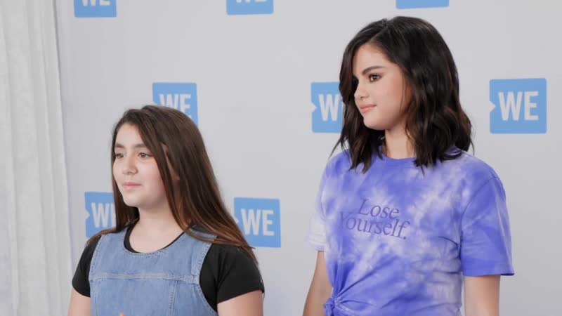 Selena Gomez Surprises Amazing Young Change Makers at WE