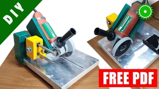 Sliding Angle Grinder Stand (Chop Saw) making - DIY