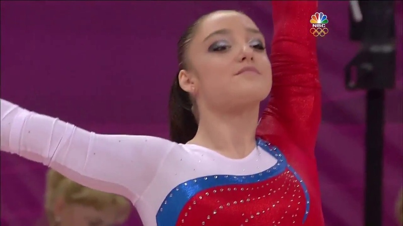 Medal Routines On Womens Uneven Bars EF London 2012