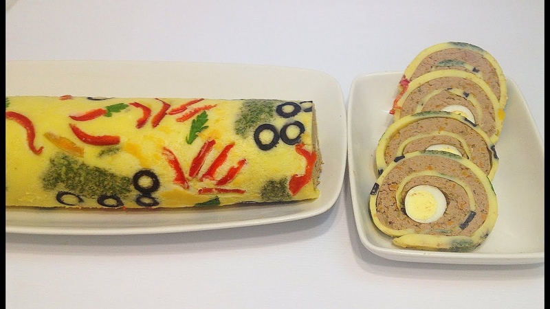РУЛЕТ ПЕЧЁНОЧНЫЙ, ЗАКУСОЧНЫЙ (liver roll, snack