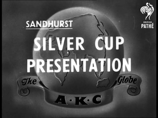 British Army Present Cup To West Point (1949)