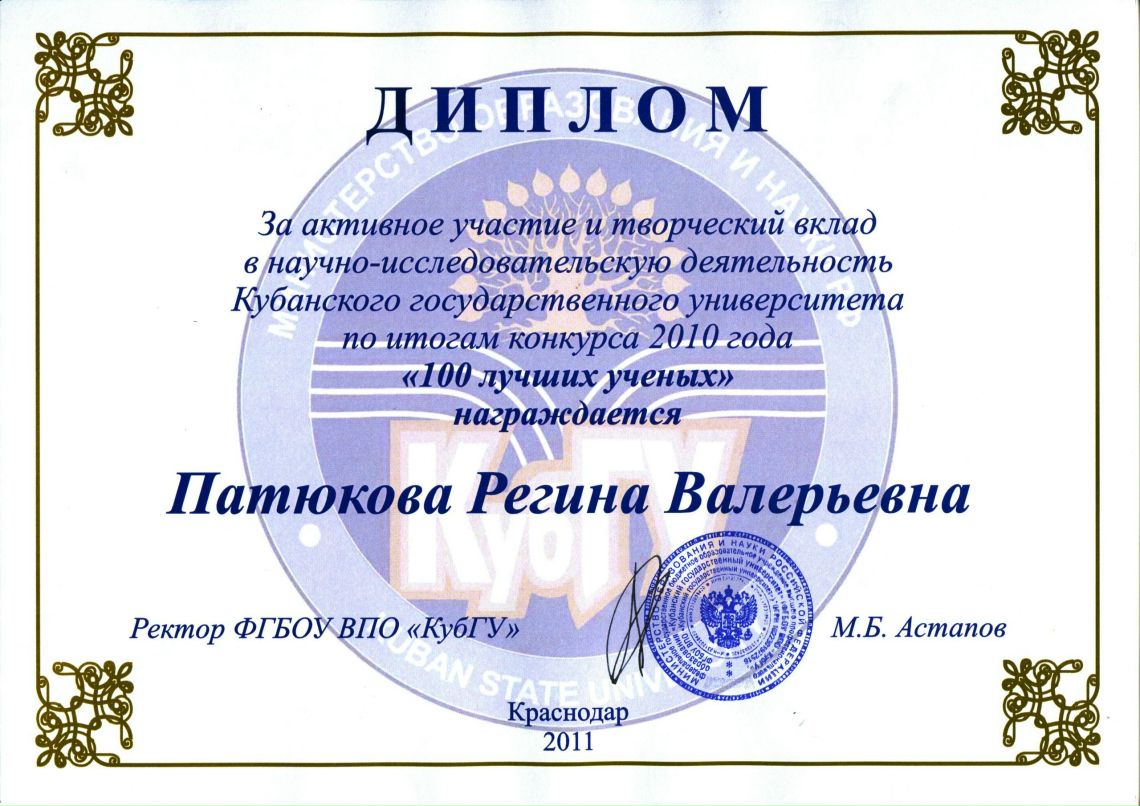 Регина Патюкова | Краснодар