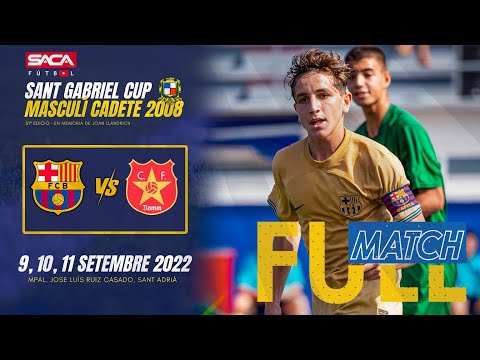 FC Barcelona vs CF Damm Cadete B U15 Sant Gabriel Cup