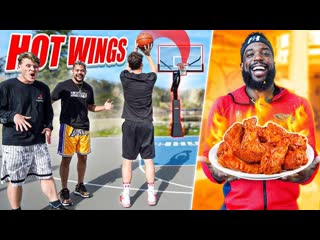 Basketball But 1 Miss = 1 Extreme Hot Wing
