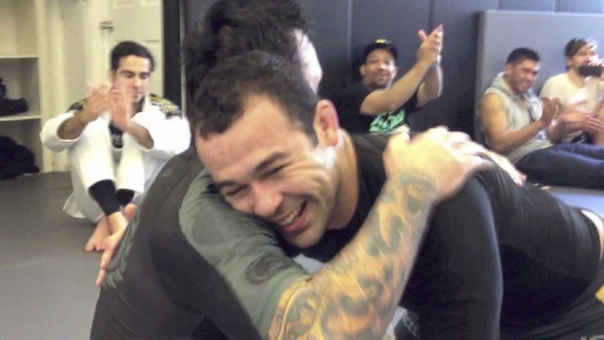 Eddie Bravo visits Marcelo Garcia