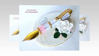 Сладкая ручка из конфет своими руками! Презентация мастер-класса