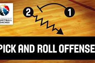 Basketball Coach Zeljko Obradovic - Pick and Roll Offense