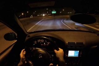 BMW E39 - По ночному городу