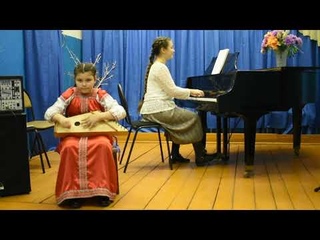 Частушка на гуслях звончатых исп. Пахомова София