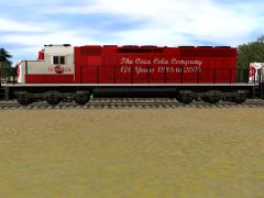 SD40 2 Coke Cola 120 Years