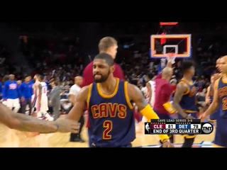 Kyrie Irving’s half court buzzer beater vs Detroit in Game 4