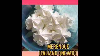 Merengue Italiano Firme o Nevado Venezolano