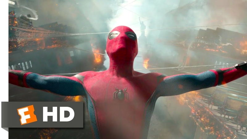 Spider Man: Homecoming (2017) Ferry Fight Scene (5, 10),