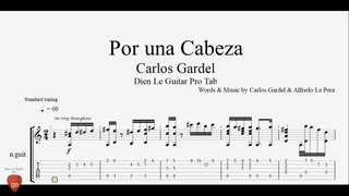 Por una Cabeza - Guitar Lesson Tabs