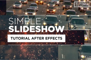 Simple Slideshow - Tutorial After Effects [Español]