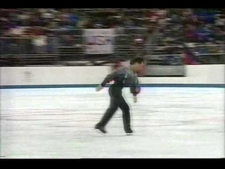 Kurt Browning (CAN) - 1992 Albertville, Men's Free Skate