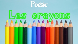 Poésie ✏ Les crayons de Corinne Albaut ✏