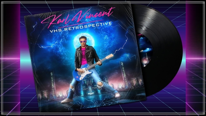 Karl Vincent VHS Retrospective ( Full Album) ( RETROWAVE, ROCK,
