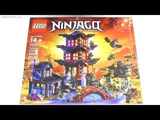 Built in 60 seconds: LEGO Ninjago Temple of Airjitzu 70751