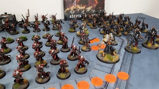 Vanguard Tactics v Winters SEO Sisters of Battle v Death Guard, Warhammer 40k battle report