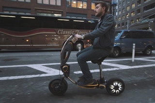 Inu: a self-folding electric scooter for the city