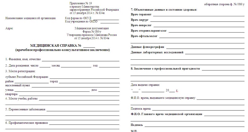 Справка 086 Где Купить - Vsepokupkitut.ru