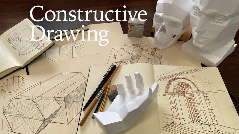 Constructive Drawing How to Draw Intersecting