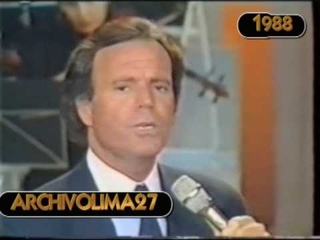 JULIO IGLESIAS  POBRE DIABLO EN VIVO 1988