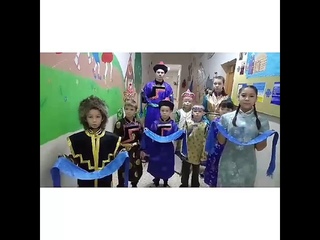 Участники конкурса  Сагаалганай уреэлнууд , посвященный празднику Сагаалган 2021