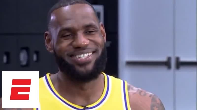 Le Bron James calls the Lakers a perfect match ,
