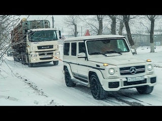 ГЕЛИК потянет ФУРУ? MERCEDES G63 AMG против RANGE ROVER