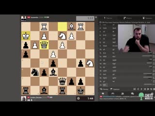 Блиц-баттл № 057. Испанская партия. Разменный вариант. Как атаковать черными
