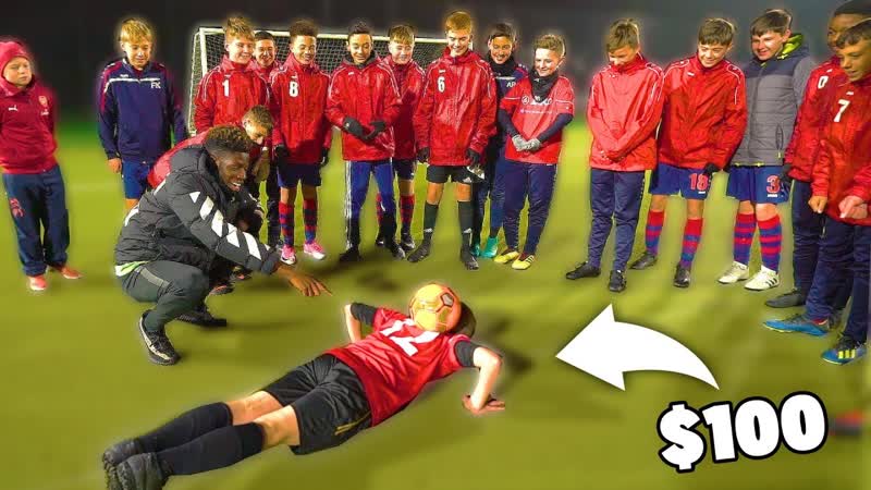 I Gave a Kid 100 Football Boots If He Could Do a Soccer