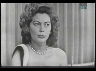 Whats my line? - Ava Gardner