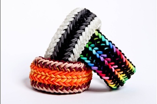 snake belly 1 loom - advanced rainbow loom bracelet - hardest design