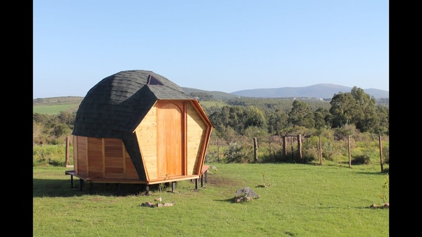 Domo Cabaña ( Madera y Tejas Americanas