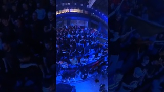 Valhalla Calling нa волынке на Fight Nights в Лужниках