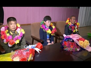DPRK Sport Congratulatory Meeting for Players from 2017 World Juvenile Weightlifting Championships