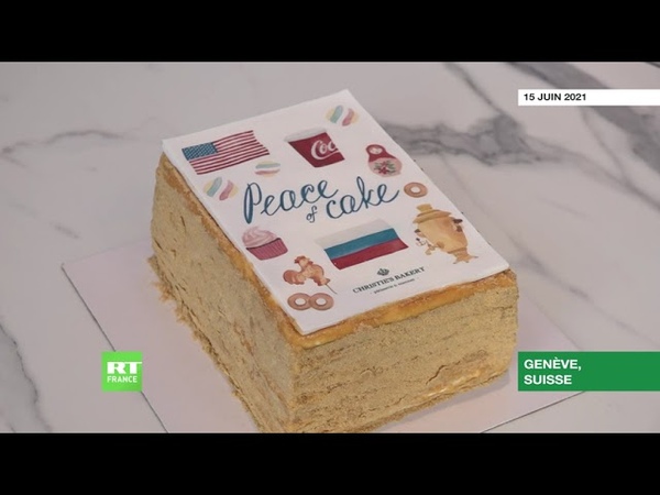 Genève : une boulangerie prépare un Gâteau de paix consacré au sommet Biden