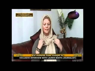 Prime minister Tony Blair sister in law - Lauren Booth’s convert to islam new interview - April 2012
