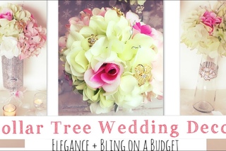 DIY | Dollar Tree Wedding Bling Centerpiece Ideas