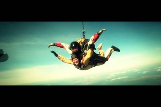 The first parachute jump    Yana Muhtova