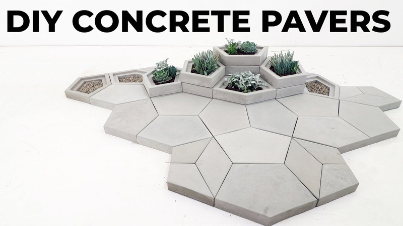 How to Make Concrete Pavers, DIY CONCRETE PATIO