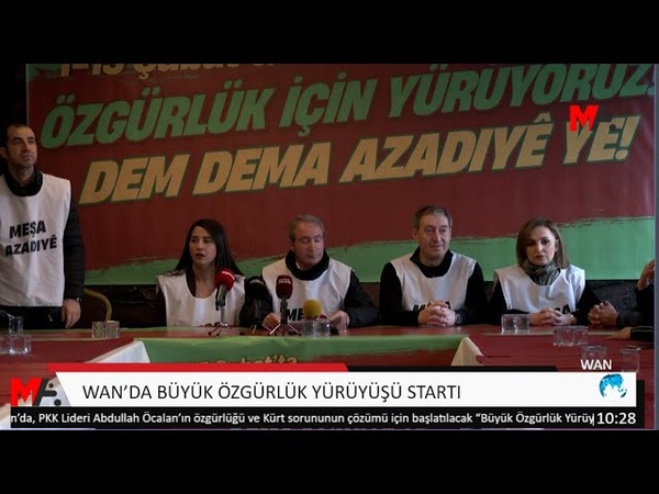 WAN DA BÜ YÜ K Ö ZGÜ RLÜ K YÜ RÜ YÜŞÜ