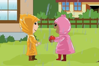 Rain Rain Go Away - Уходи дождик