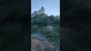 ГОРА Montserrat (РАЗРЕЗАННАЯ или ЗУБЧАТАЯ ГОРА), España (3)  #Shorts