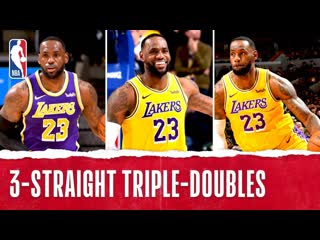 Top Plays From LBJ's HISTORIC 3-Game Stretch!