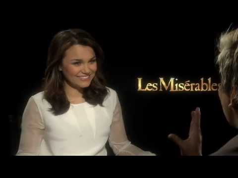 Samantha Barks ( Eponine) Interview for Les Miserables I Sang On My Own to