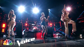 Special Guest Måneskin Performs a Medley of “Beggin’“ and “Mammamia“  | NBC’s The Voice Top 10 2021